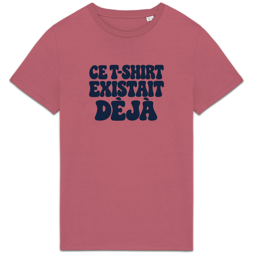 T-shirt Ce T-shirt existait déjà, coloris rose
