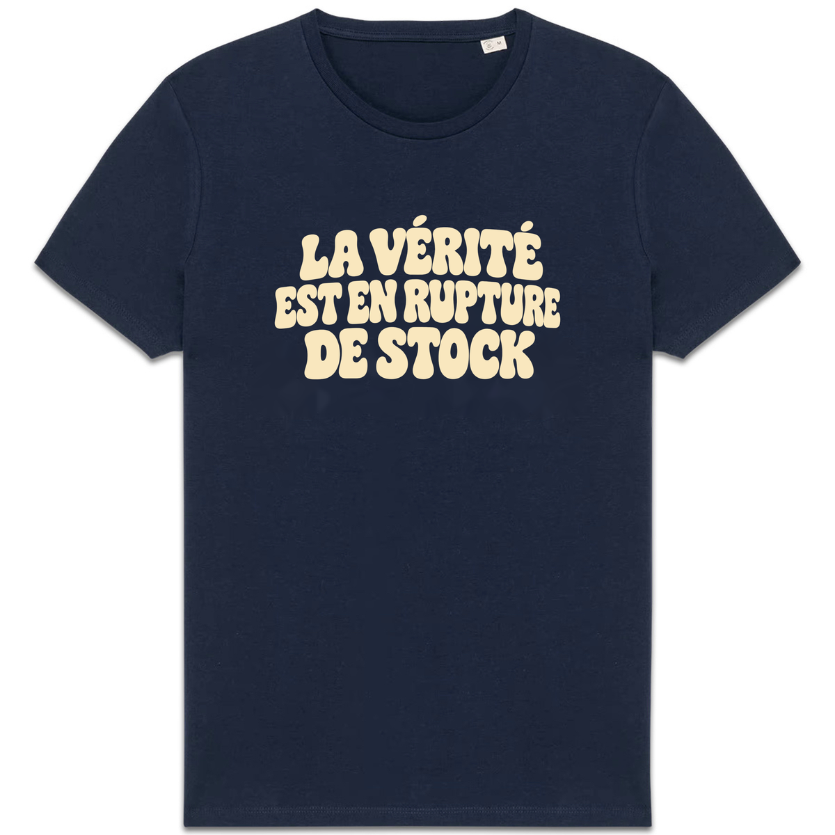T-shirt La vérité est en rupture de stock, coloris Marine